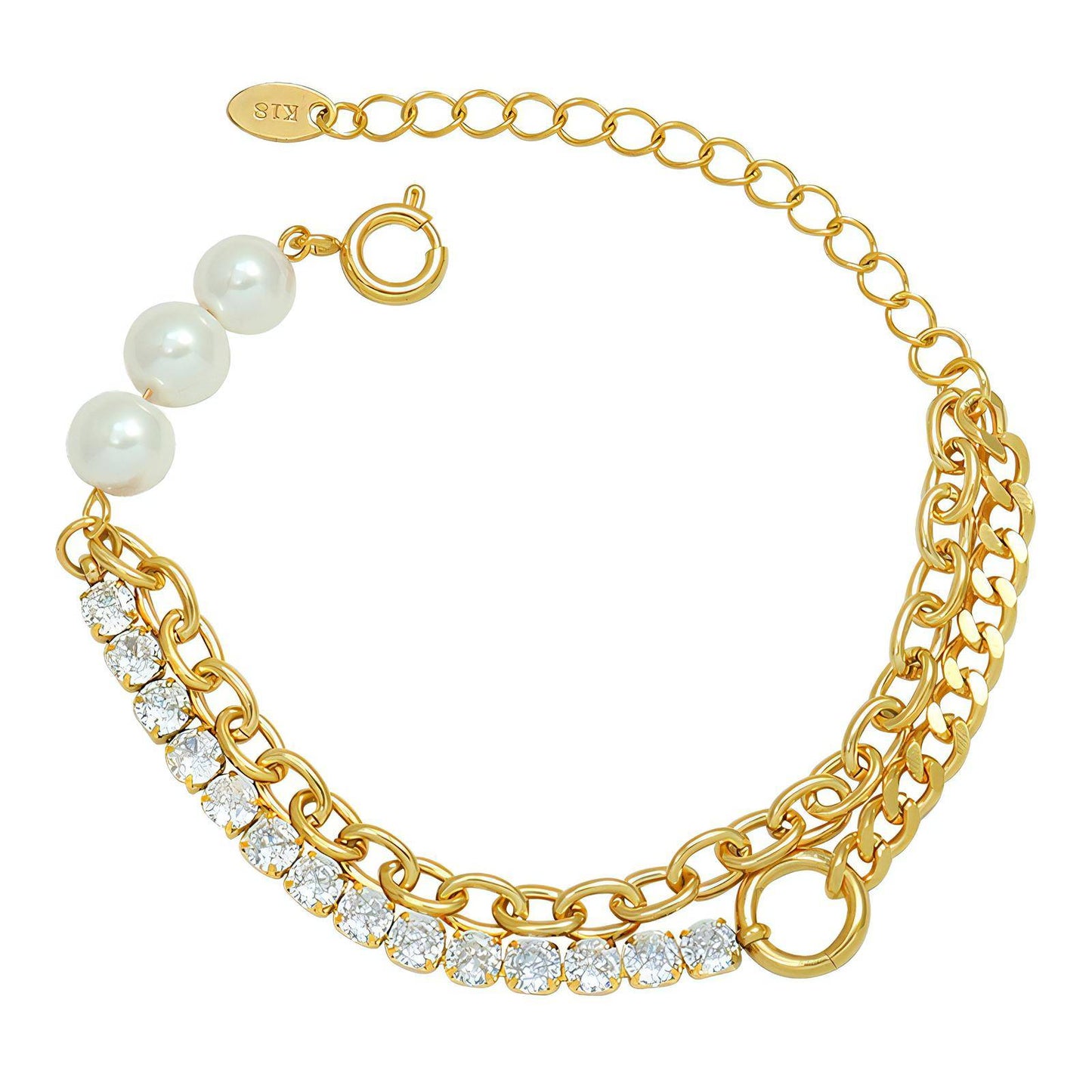 18K gold plated Stainless steel bracelet