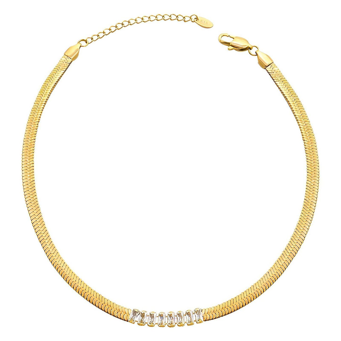 18K gold plated Stainless steel necklace