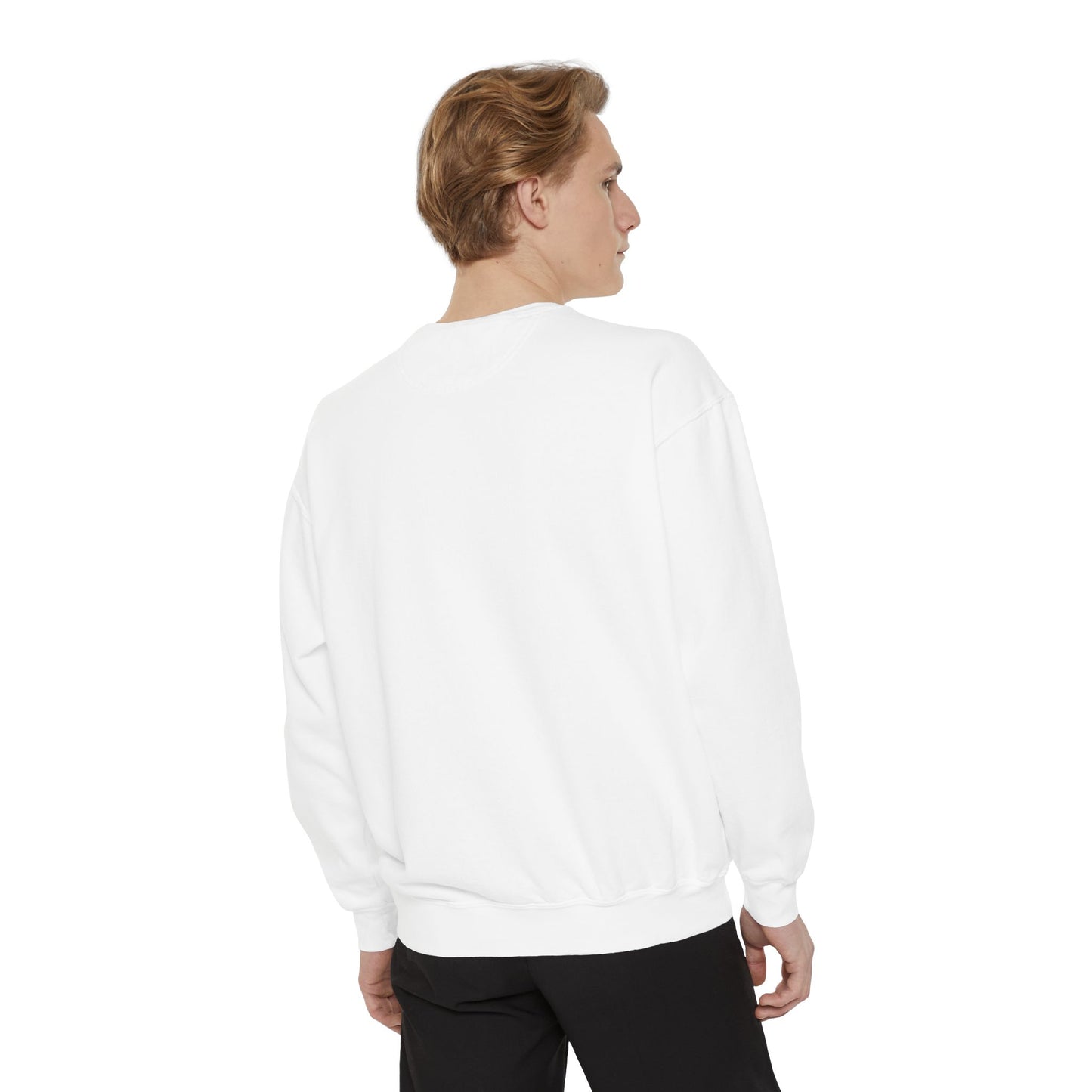 Certified Overthinker Sweatshirt — Cute Rainbow Brain Graphic Crewneck