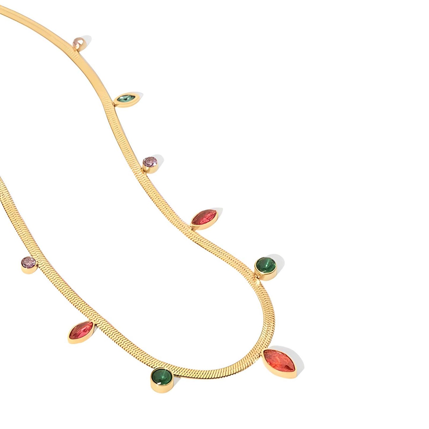 18K gold plated Stainless steel necklace