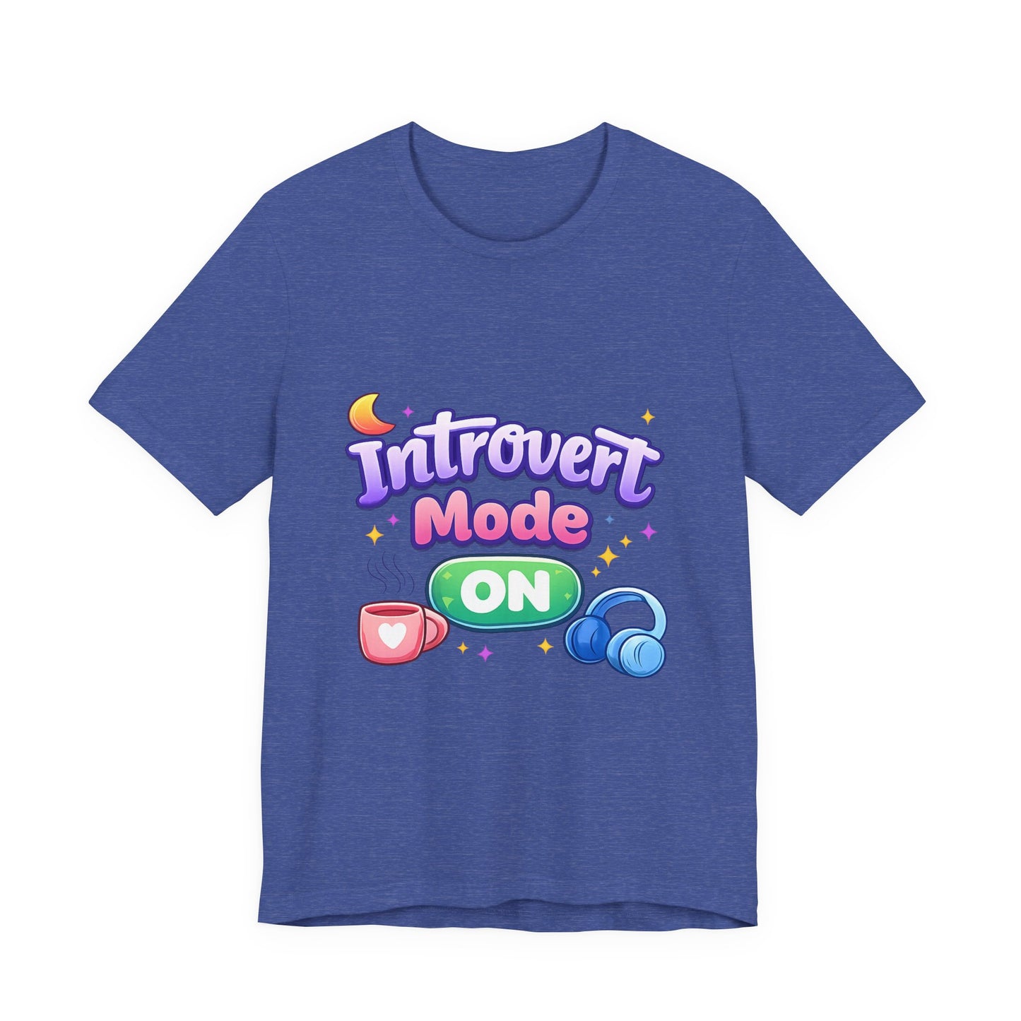 Introvert Mode On T-Shirt — Cute Pastel Graphic Tee