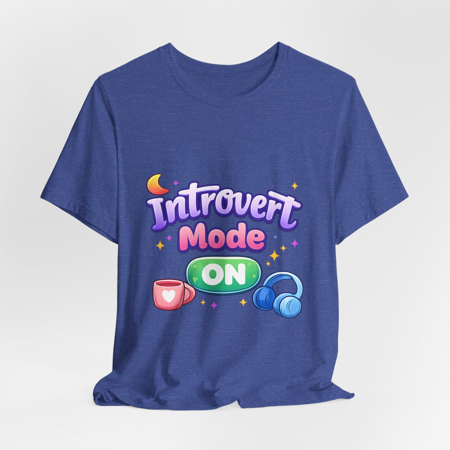 Introvert Mode On T-Shirt — Cute Pastel Graphic Tee