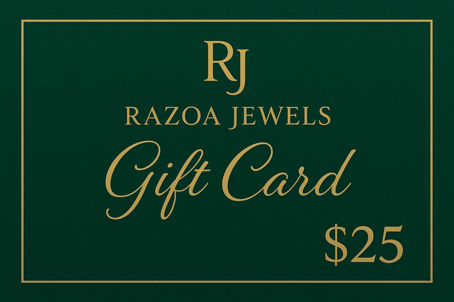 Razoa Jewels Gift Cards