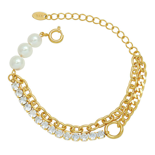 18K gold plated Stainless steel bracelet