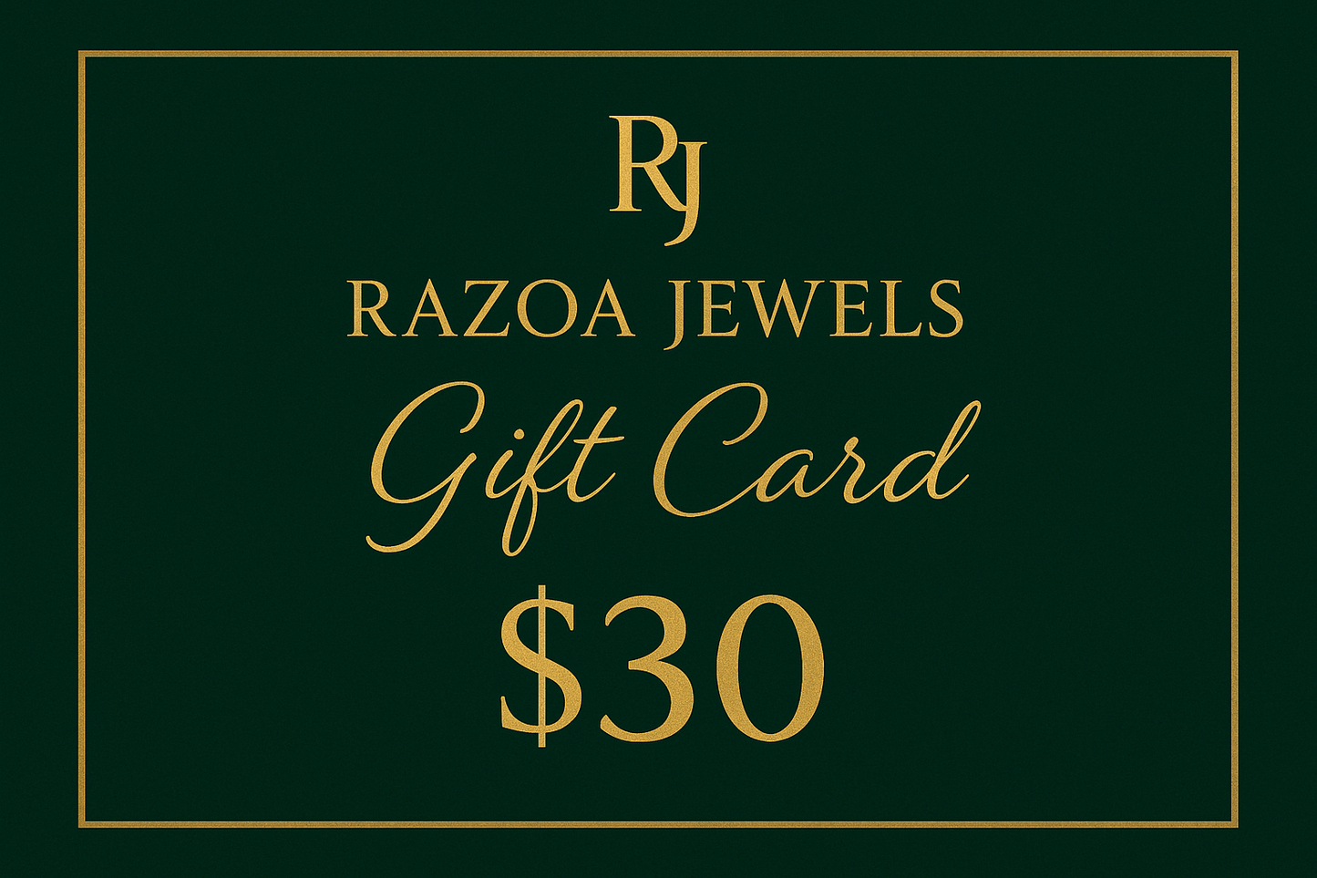 Razoa Jewels Gift Cards