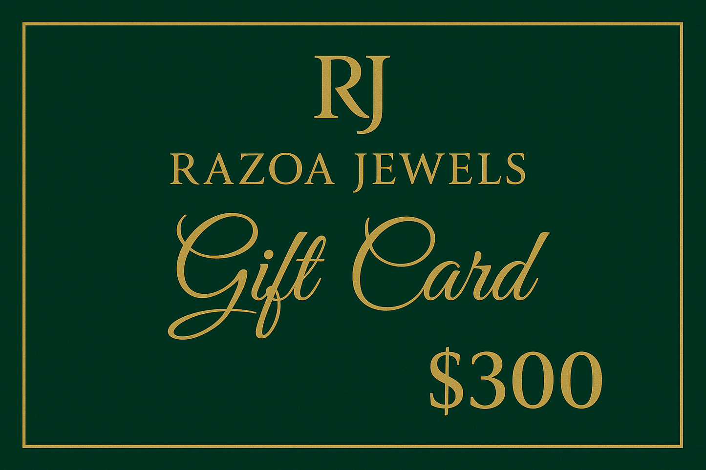 Razoa Jewels Gift Cards