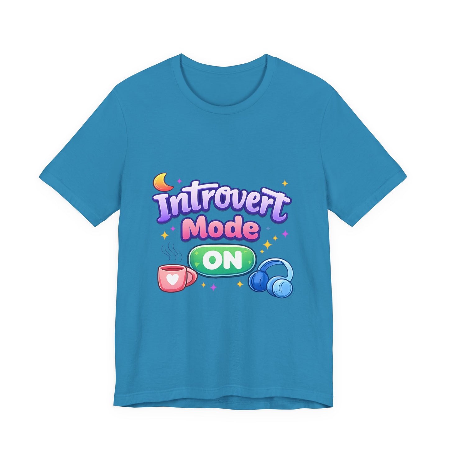 Introvert Mode On T-Shirt — Cute Pastel Graphic Tee