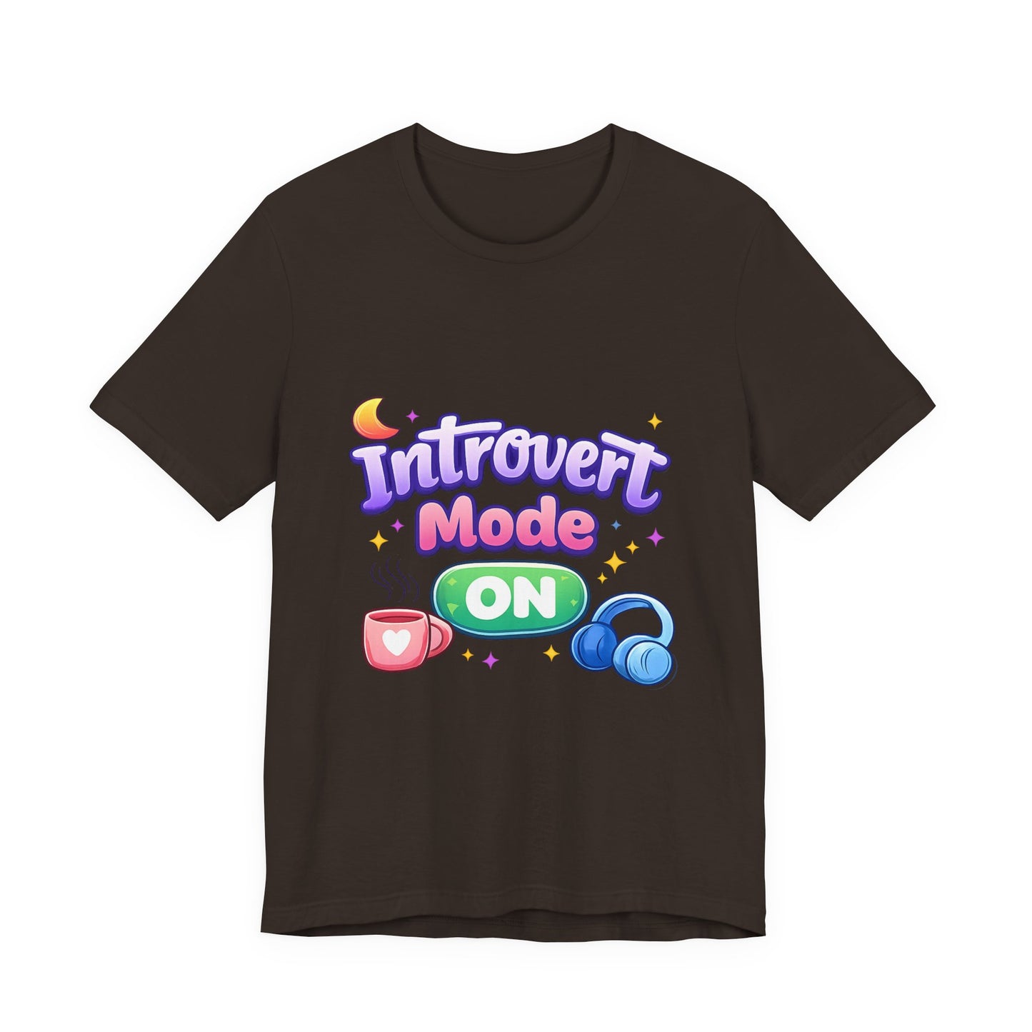 Introvert Mode On T-Shirt — Cute Pastel Graphic Tee