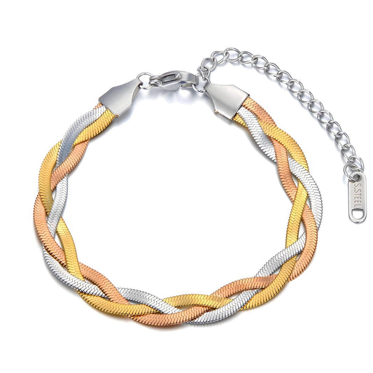 18K gold plated Stainless steel bracelet