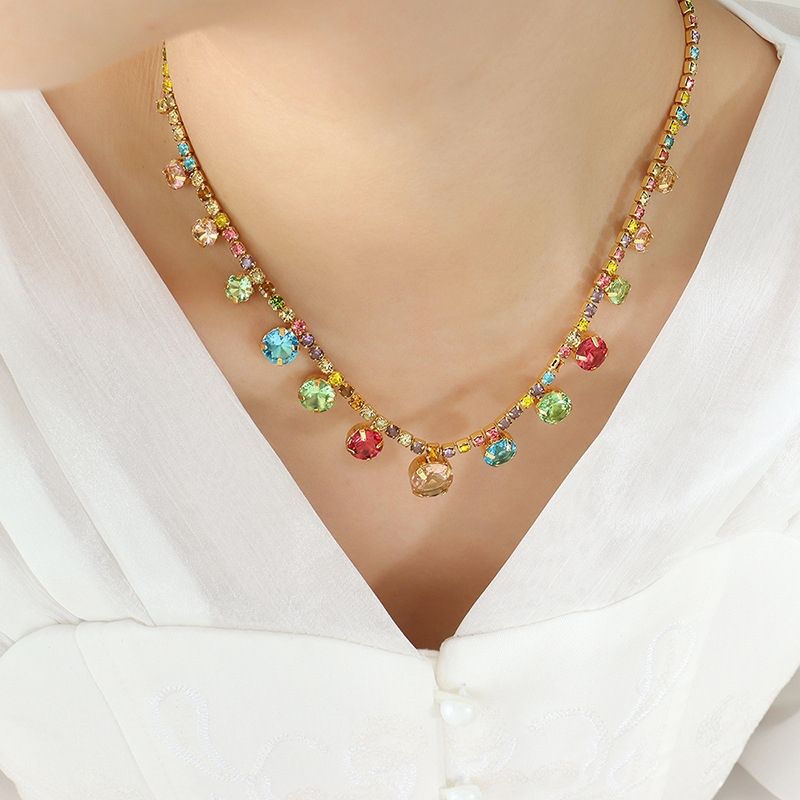 18K gold plated necklace