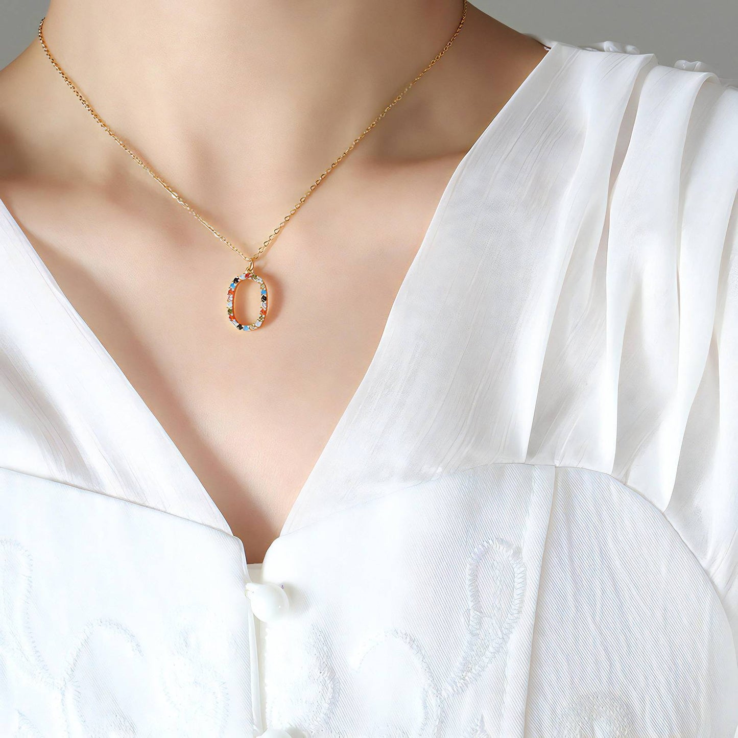 18K gold plated Stainless steel necklace