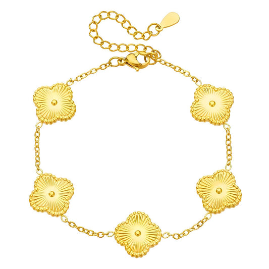 18K gold plated Stainless steel bracelet