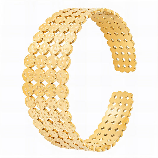 18K gold plated Stainless steel bracelet