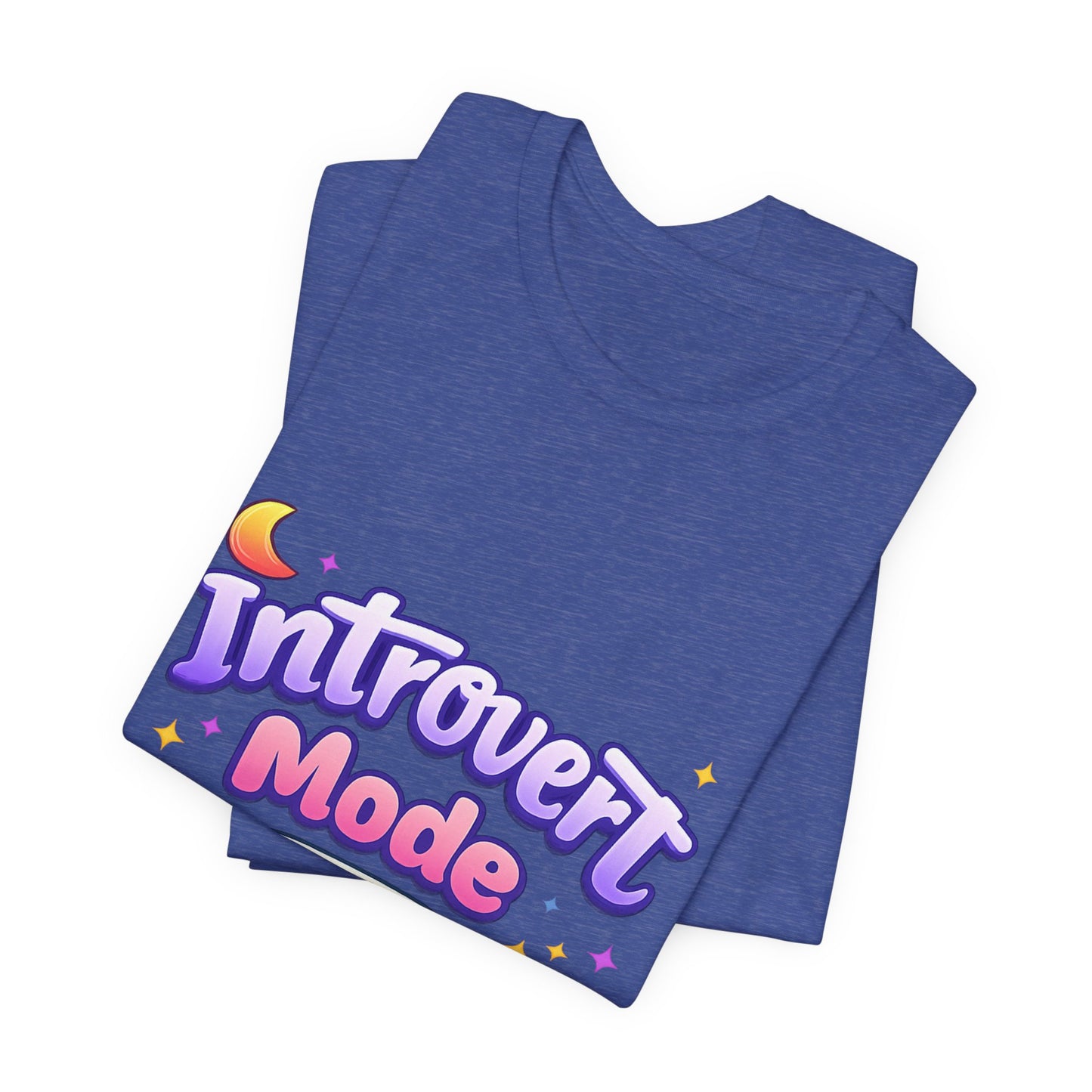 Introvert Mode On T-Shirt — Cute Pastel Graphic Tee